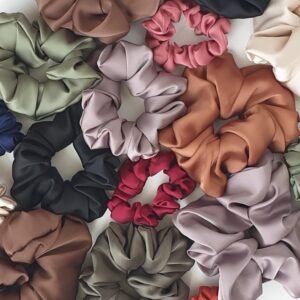Satin Scrunchies Pack of 2