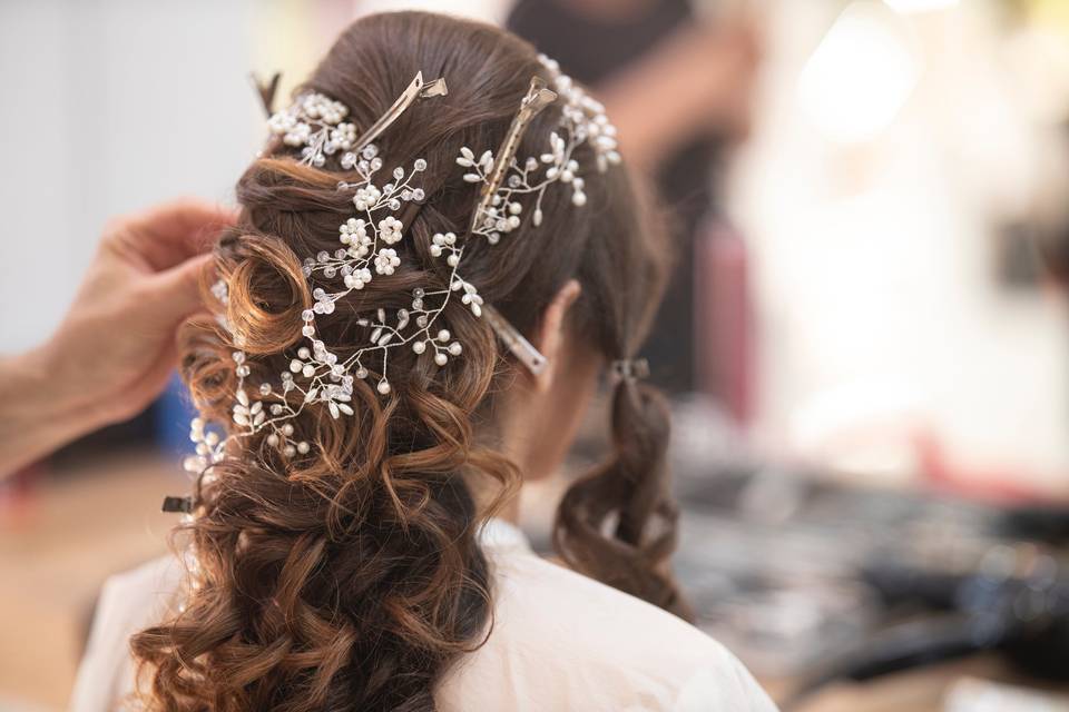 bridal hair Dubai