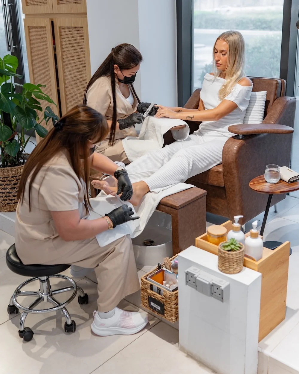 Japanese Manicure 1 Japanese Manicure 1 - Best ladies salon in Dubai and Abu Dhabi